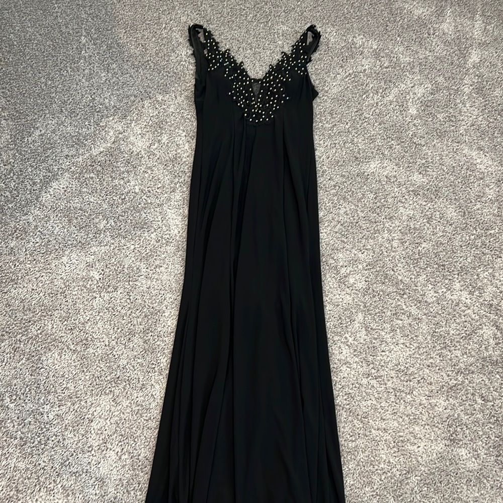 TLC Say yes to the prom Long black prom dress size 9/10